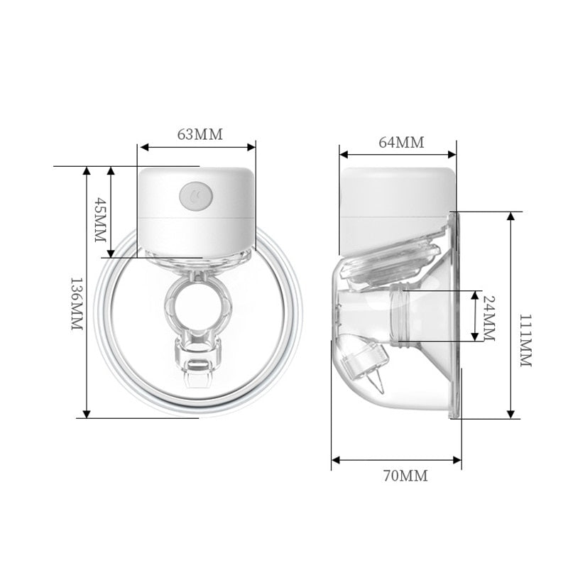 Compact and Lightweight Breast Pump